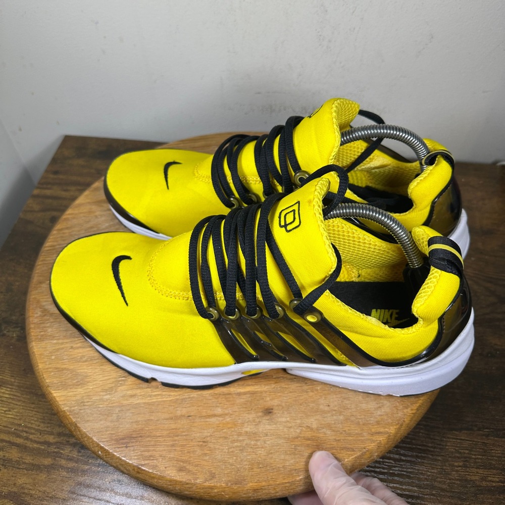 Nike Air Presto Mens Yellow Black Running Shoes FD0034-700 Size 11
